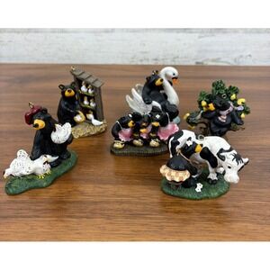 JEFF FLEMING BEARFOOTS BIG SKY CARVERS Black Bears Lot of 6